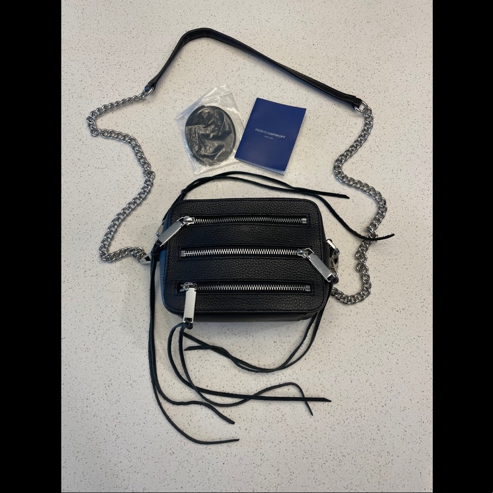 Rebecca Minkoff Zipper Moto Crossbody